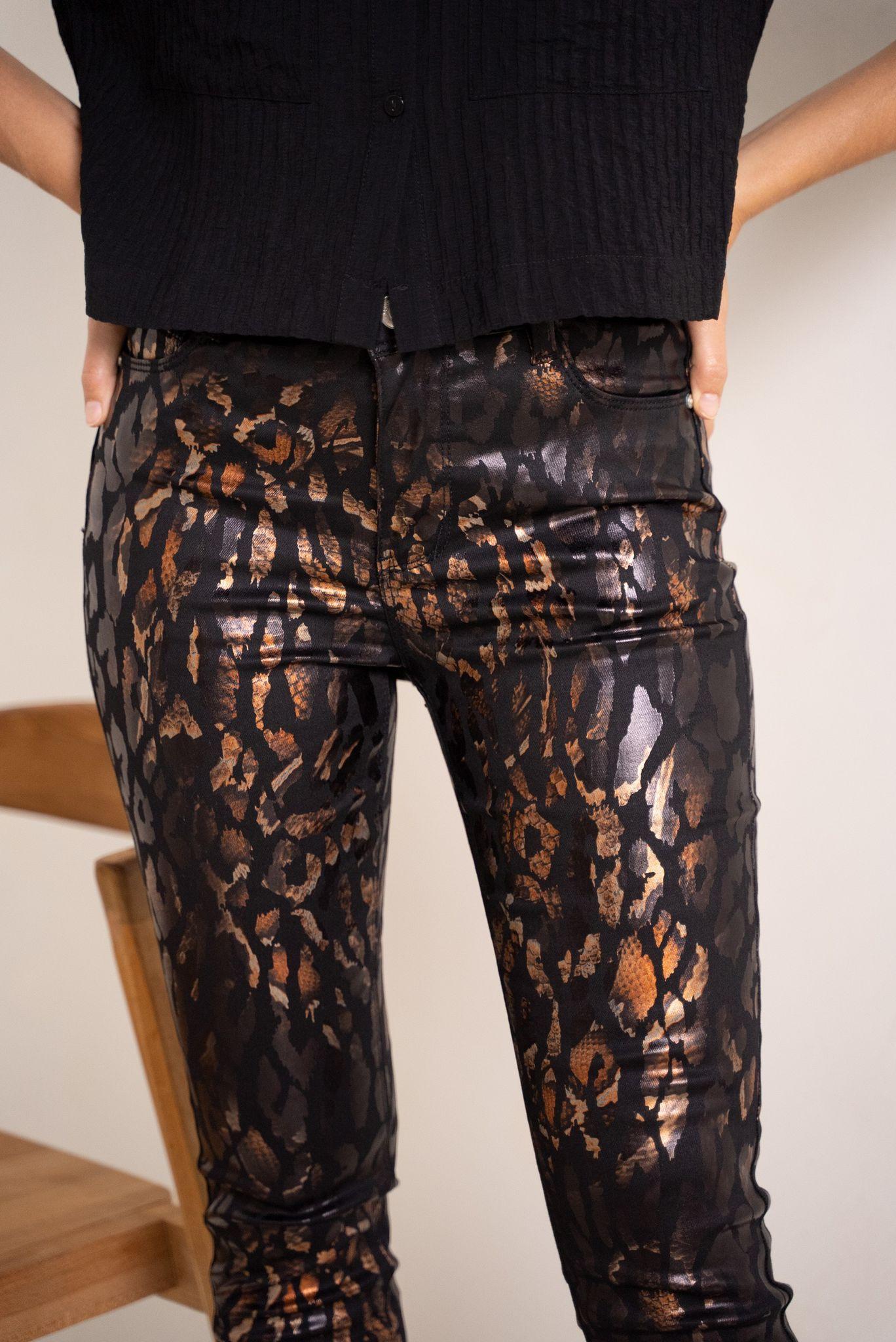 Leila Metallic Trousers