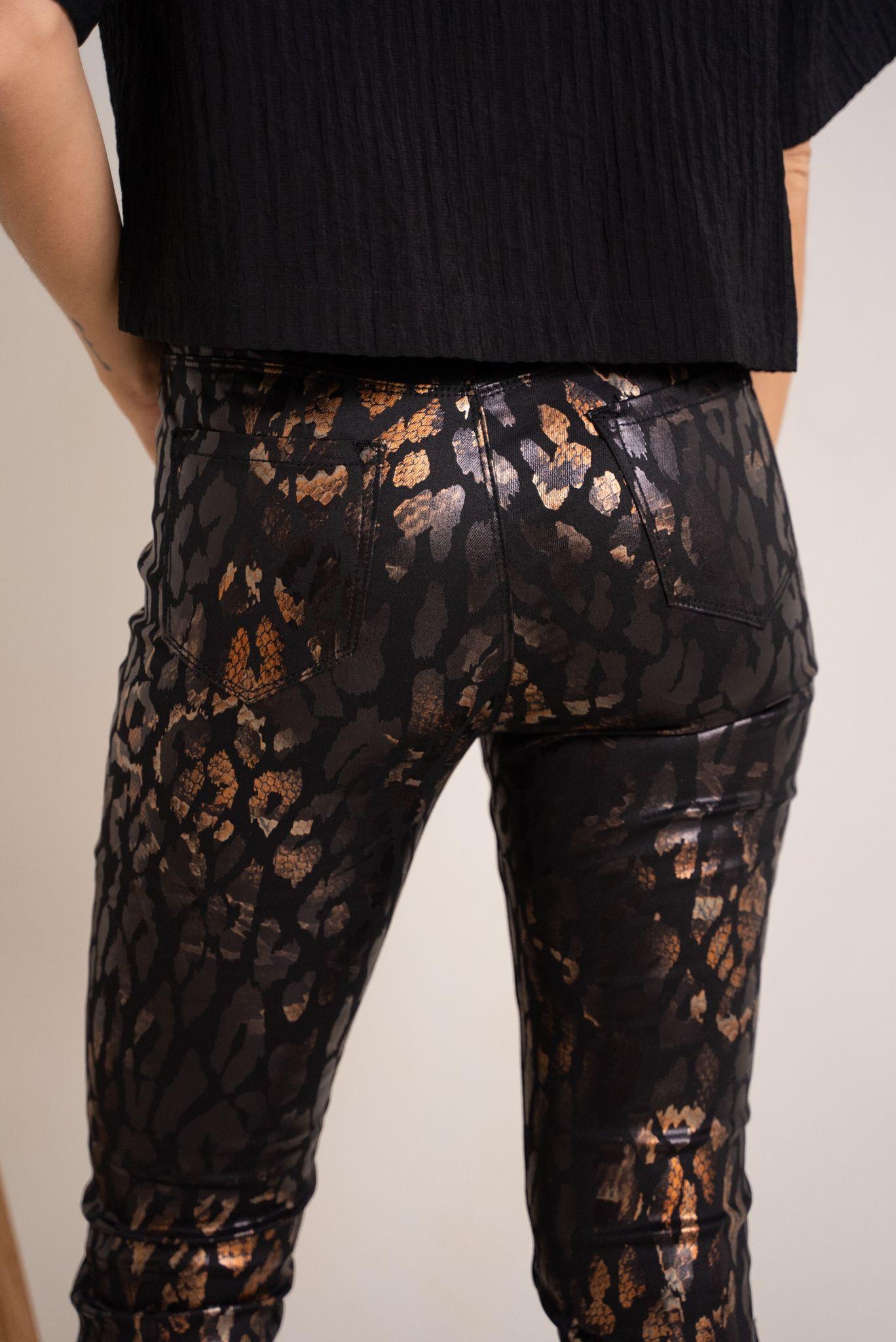 Leila Metallic Trousers