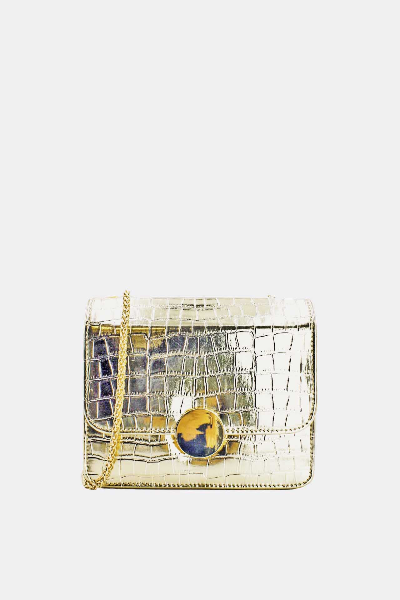 Gold Shoulder Bag