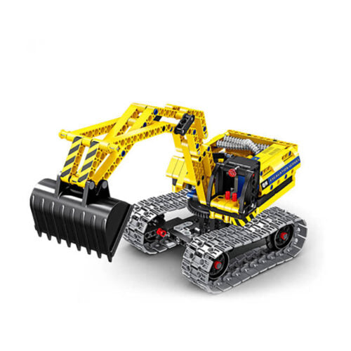 2 in 1 Construction Excavator & Robot – 342pcs.