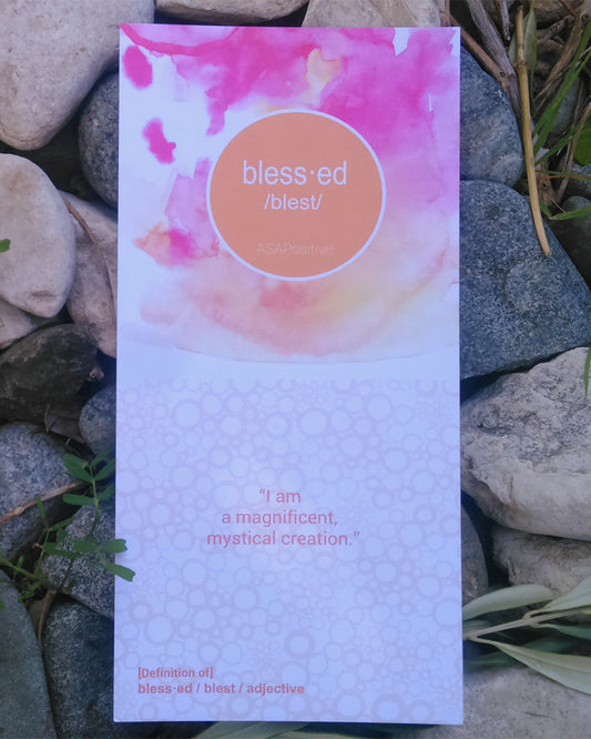 I am Blessed Affirmation Letter