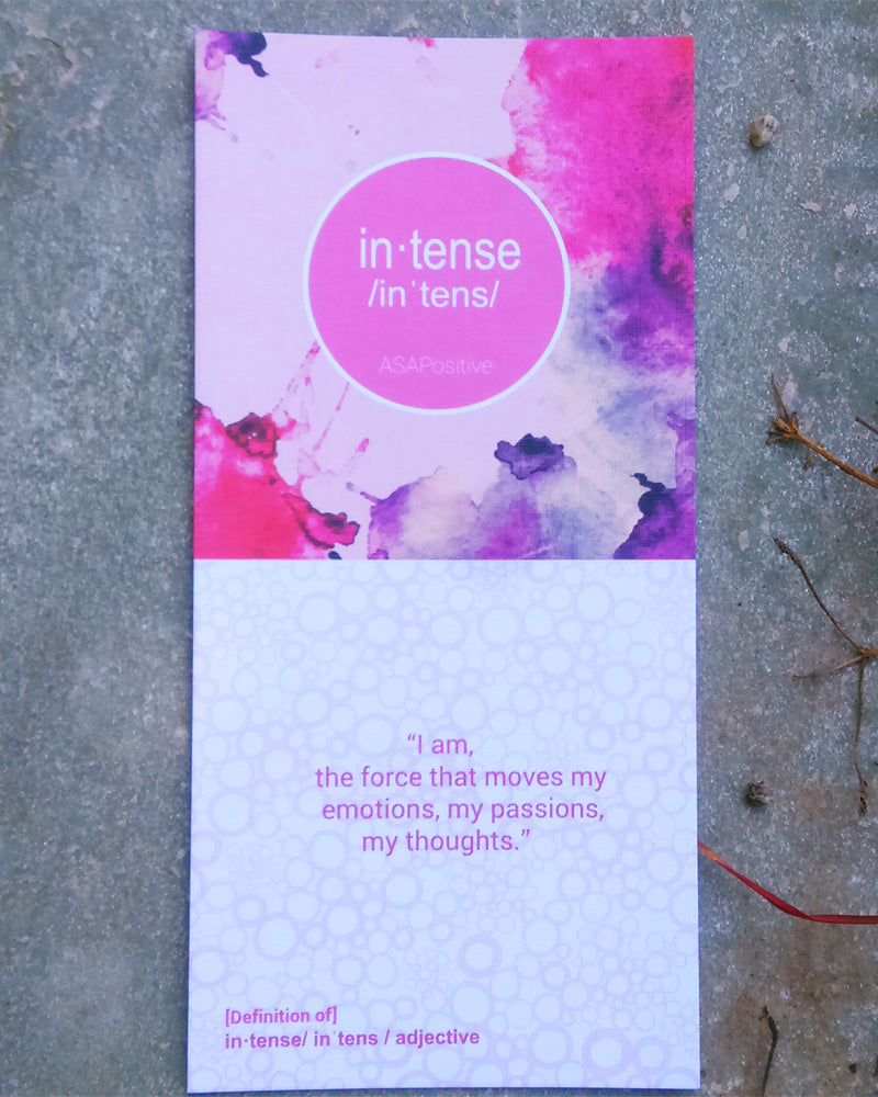 I am Intense Affirmation Letter