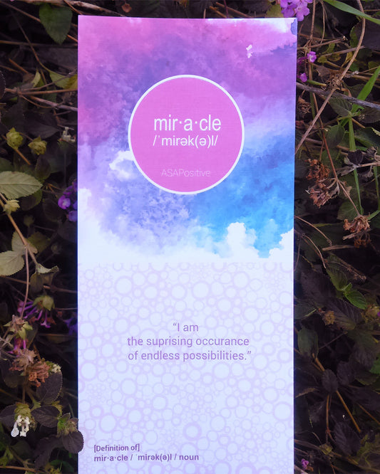 I am Miracle Affirmation Letter