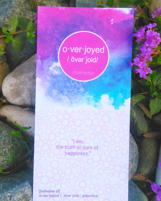 I am Overjoyed Affirmation Letter