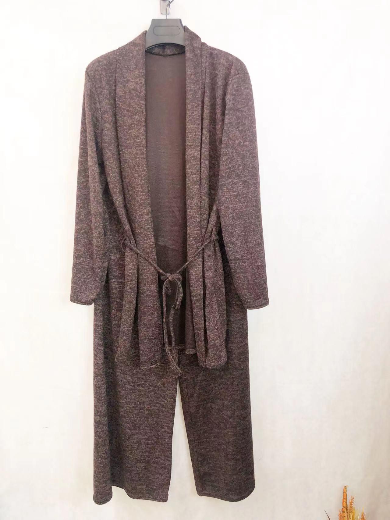 Vest sweater and pants set