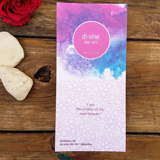 I am Divine affirmation letter