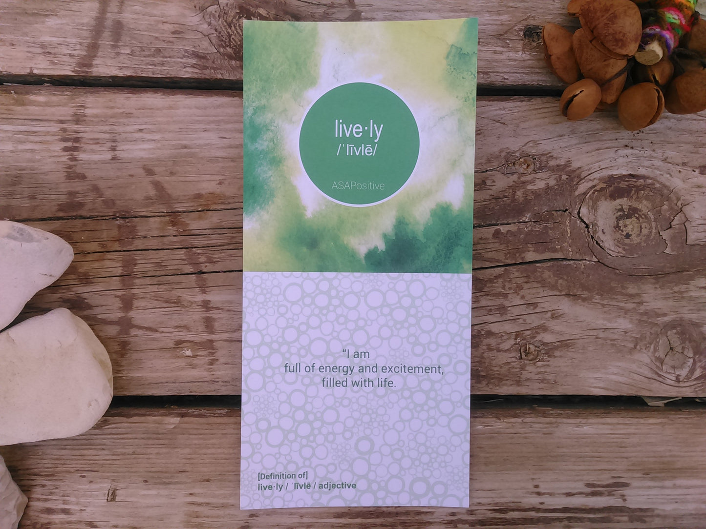 I am Lively Affirmation Letter