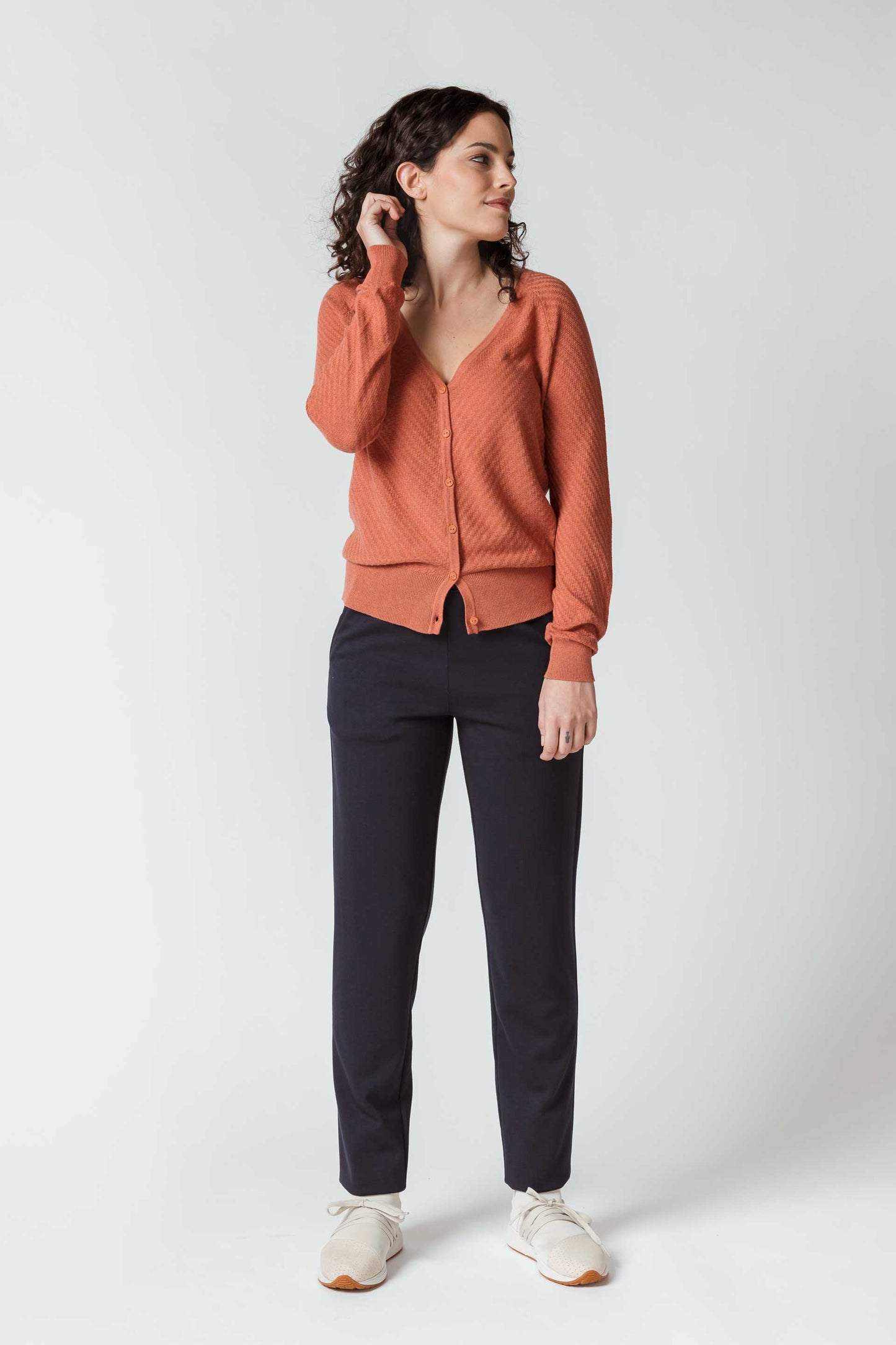 SKFK Betti Organic Sweater (Cedar)