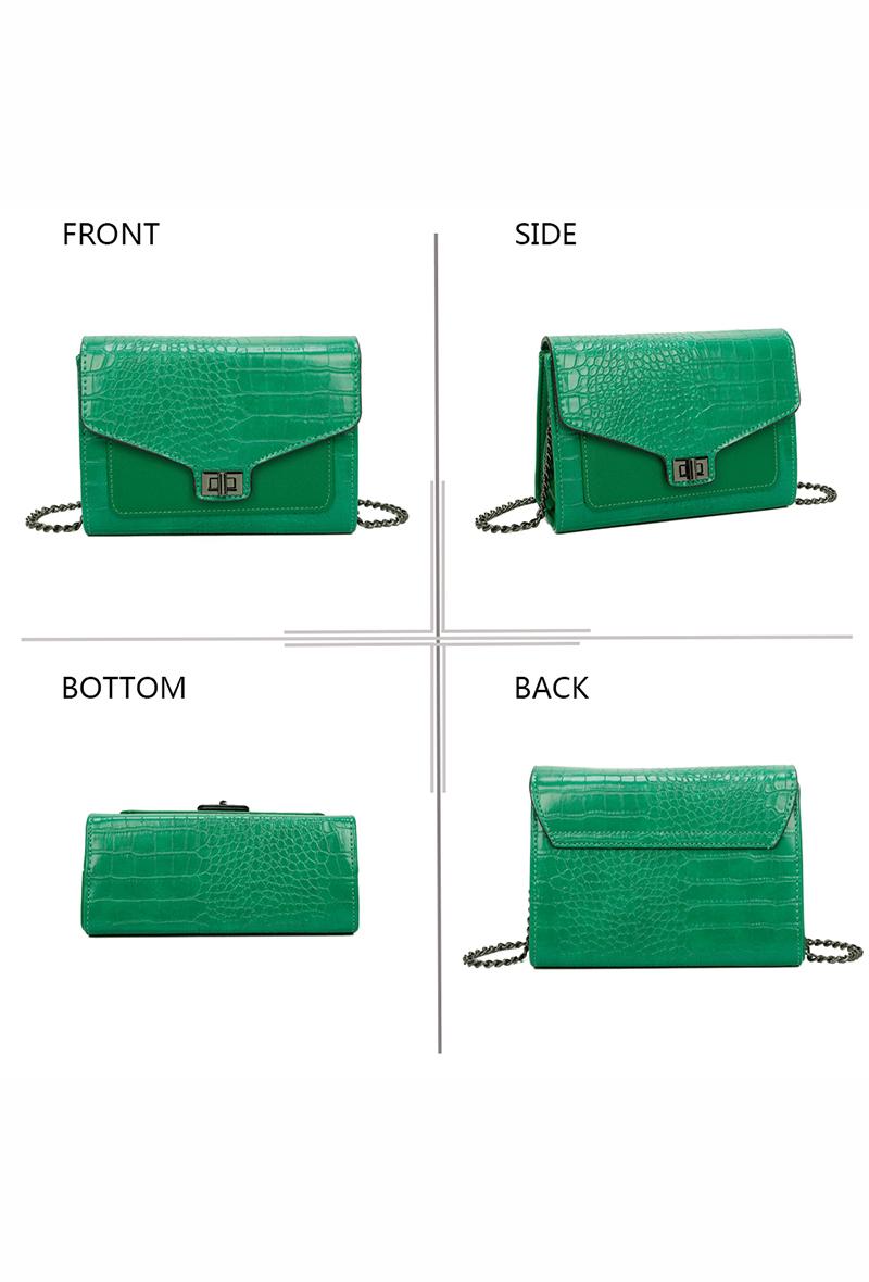Green Moon Handbag