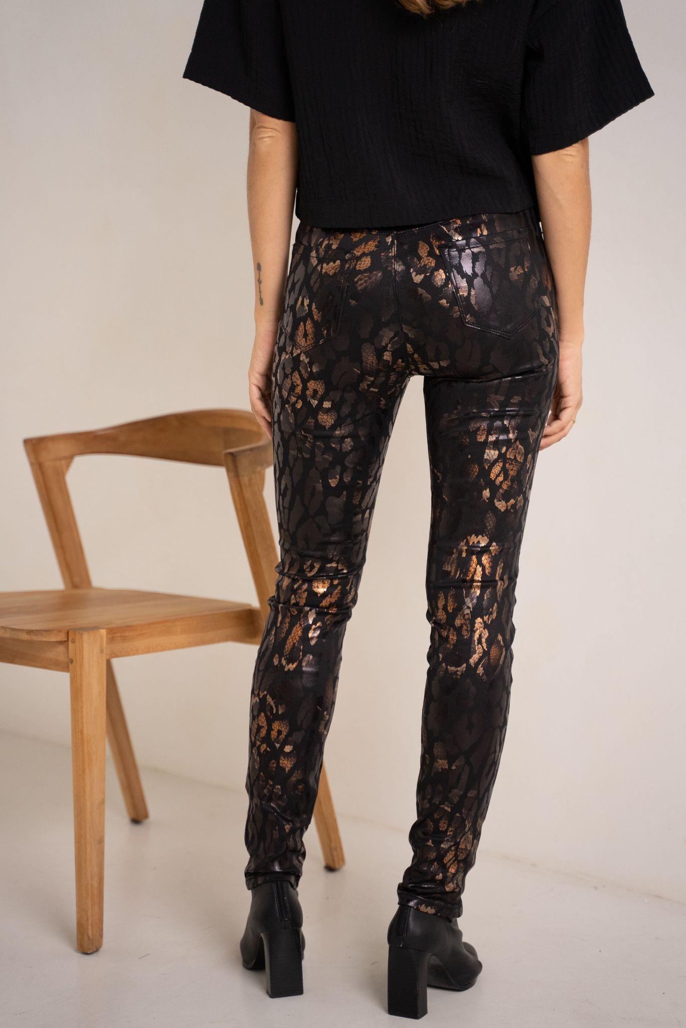 Leila Metallic Trousers