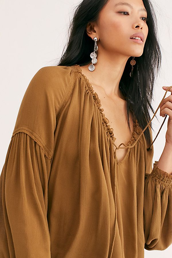 Free people banda store blouse